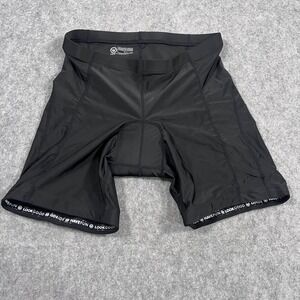 Canari Black Gel Padded Arrow Pull-On Stretch Cycling Bike‎ Shorts Men's Size XL